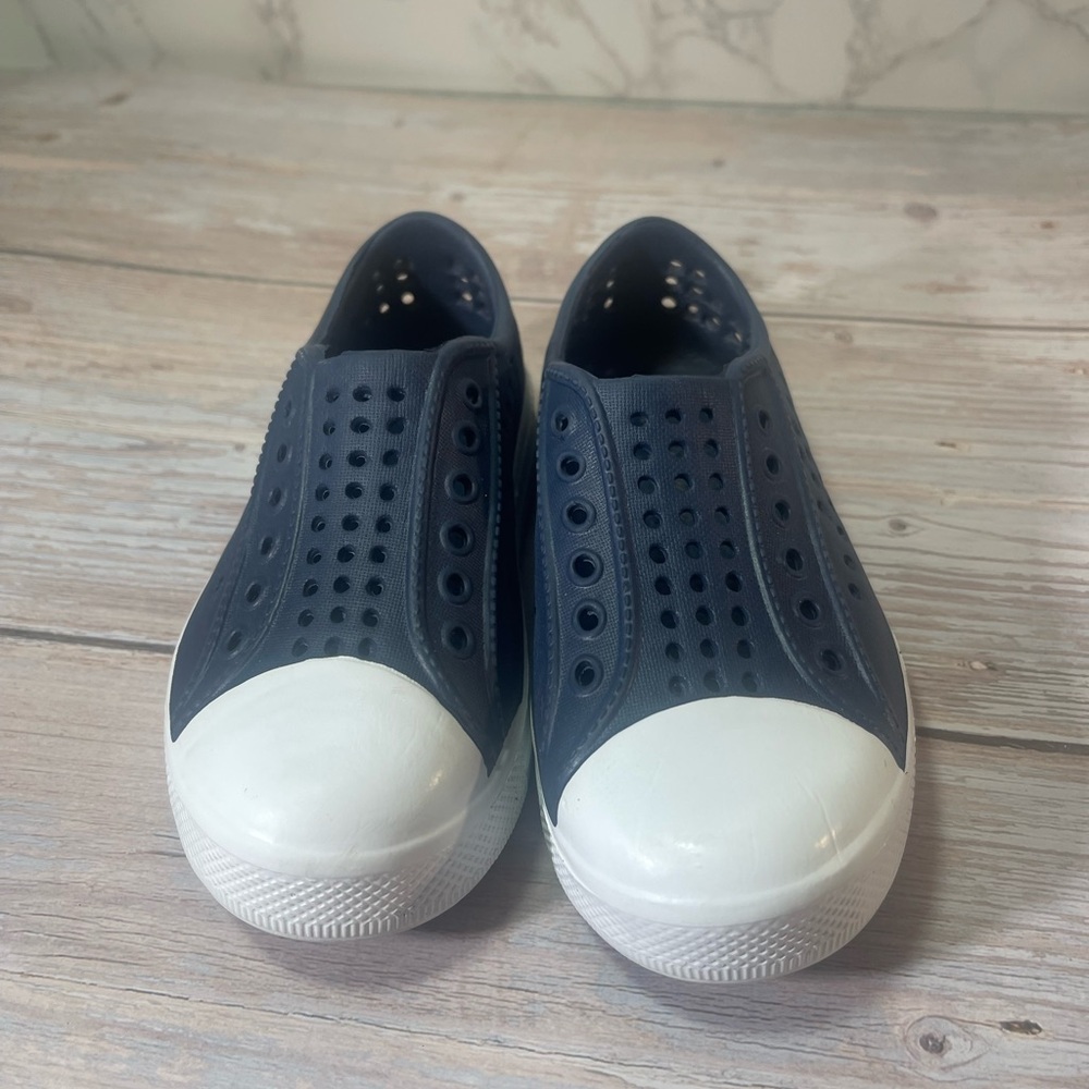 Okilol Rubber Kids Shoe Navy/white Size 7